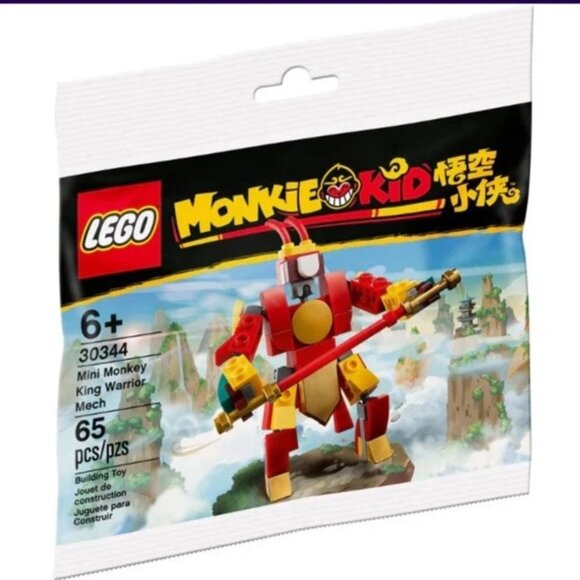 LEGO Monkie Kid Mini Monkey King Warrior Mech Polybag 30344 (SEALED) - Picture 1 of 1
